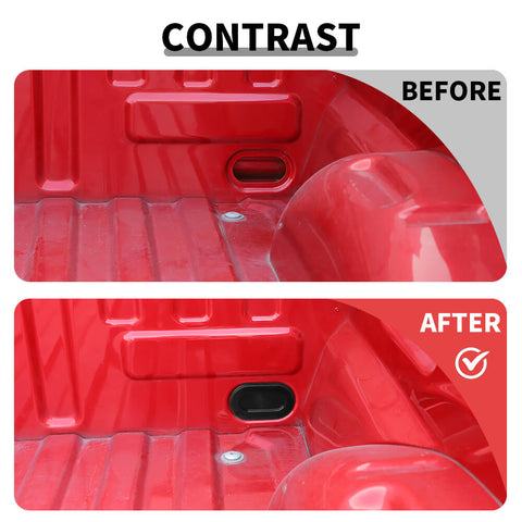 For 2015+ Ford F150 Tailgate Rear Trunk Bed Oval Drain waterproof Plug