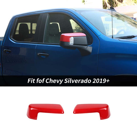 Exterior Rearview Mirror Cap Cover Trim For Chevy Silverado 1500 & GMC Sierra 1500 2019+｜CheroCar