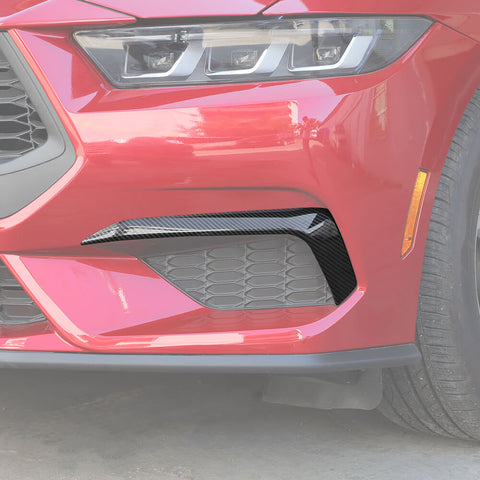 For 2024+ Ford Mustang Front Bumper Grille Cover Both Sides B Style