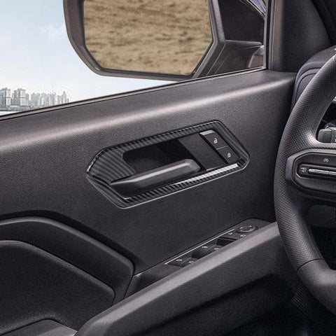 For 2023+ Chevy Colorado & GMC Canyon Interior Door Handle Bowl Cover Trim