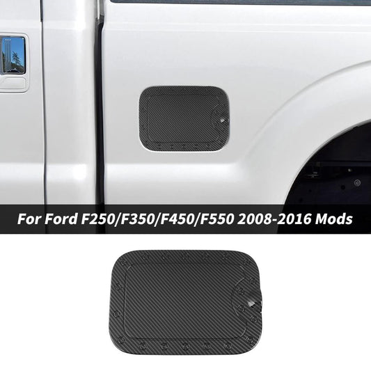 For 2008-2016 Ford F250/F350/F450/F550 Gas Cap Fuel Door Gas Tank Cover Trim