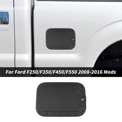 For 2008-2016 Ford F250/F350/F450/F550 Gas Cap Fuel Door Gas Tank Cover Trim