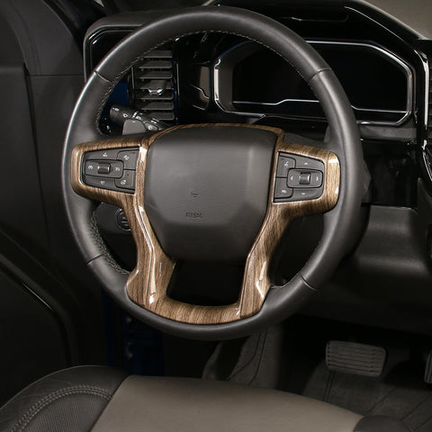 For 2022+ Chevy Silverado 18 x Inner Center Console Dash & Door Handle Trim Cover Kit