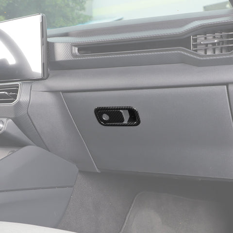 For 2024+ Ford Mustang Co-pilot Armrest Storage Box Switch Cover Trim