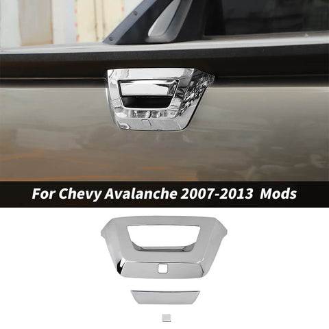 For 2007-2013 Chevy Avalanche Rear Trunk Tailgate Handle Cover Trim