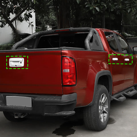 For 2014-2022 Chevy Colorado/GMC CANYON 10 x Door Tailgate Handle Shell Cover Cap Trim