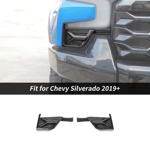 Front Bumper Corner Side Cover Trim For Chevy Silverado 2019+ Accessories | CheroCar