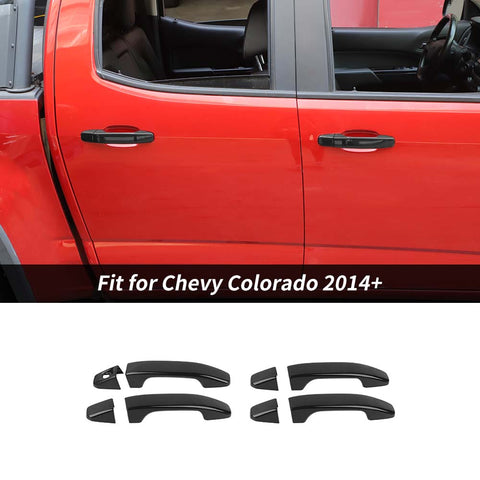 Door Handle Shell Trims Cover Bezel For Chevy Colorado 2014+ Accessories | CheroCar