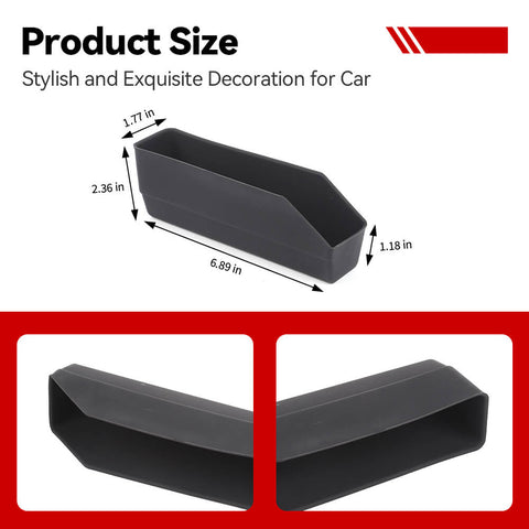 For 2024+ 4Runner Center Gear Shift Box Panel Storage Box Holder Tray