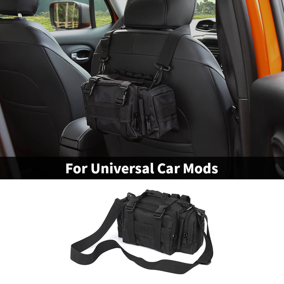 For Universal Car Multi-functional Car Rear Seat Storage Bag