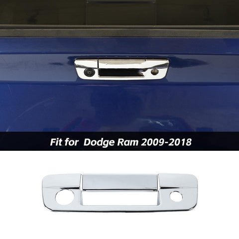 Tailgate Rear Door Handle Decor Cover Trim For Dodge Ram 2009-2018 Accessories | CheroCar