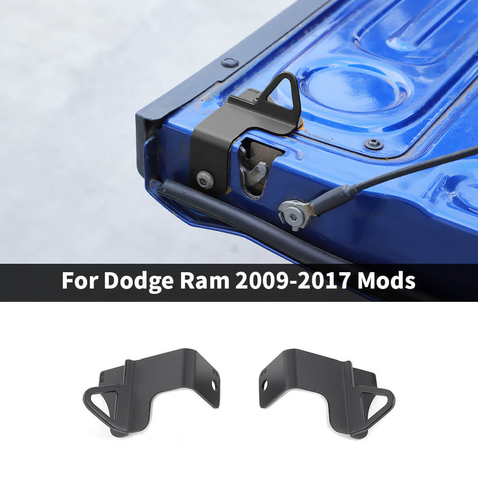For 2009-2017 Dodge RAM Rear Tailgate Tie Down Hook Cargo Bed Anchor Ring (2 pcs)