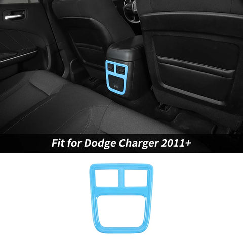 Interior Rear Air Outlet Vent Trim Cover Frame For Dodge Charger/Chrysler 300C 2011+ Accessories | CheroCar