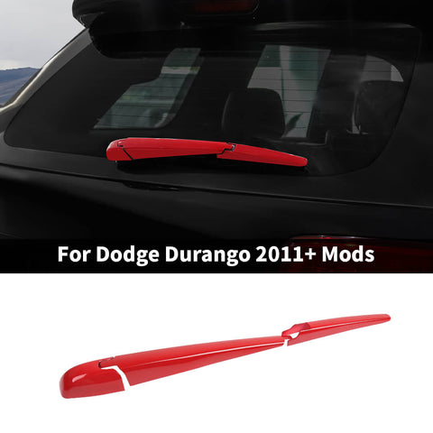 For 2011+ Dodge Durango Rear Window Rain Arm Wiper Decor Cover Trim