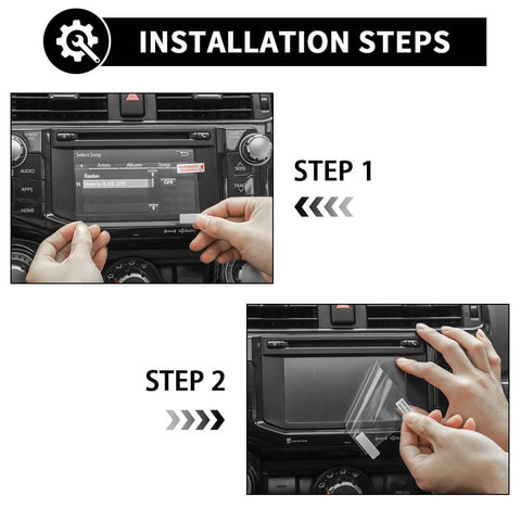For 2017+ Toyota 4Runner Navigation Screen Protector Film Dashboard Nanofilm