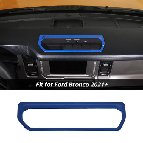 Front Differential Control Switch Panel Trim Decor Cover For Ford Bronco 2021+ Accessories | CheroCar