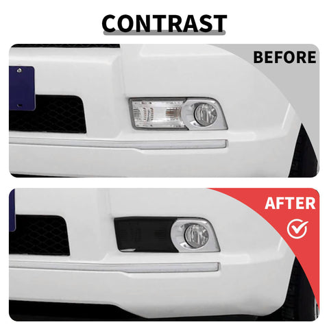 For 2010-2013 4Runner Front Bumper Side Fog Light Lamp Guard Trims Cover