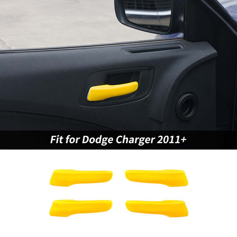 Interior Door Handle Decor Cover Trim for Dodge Charger / Chrysler 300C 2011+ Accessories｜CheroCar