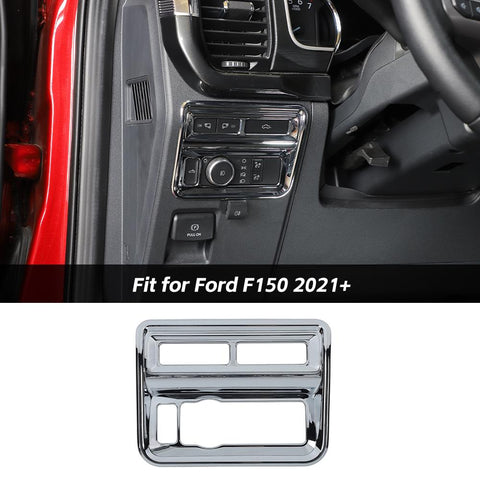 Headlight Control Switch Button Panel Trim Frame For Ford F150 2021+ Accessories | CheroCar