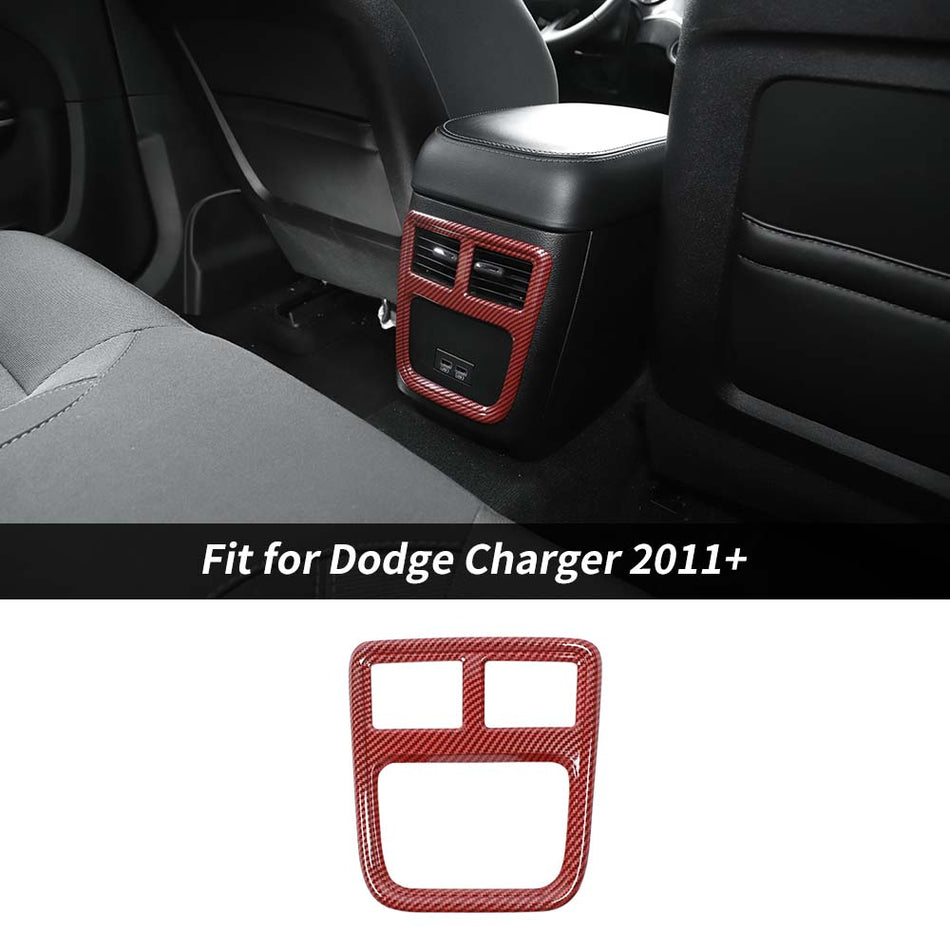 For 2011+ Dodge Charger/Chrysler 300C Interior Rear Air Outlet Vent Trim Cover Frame