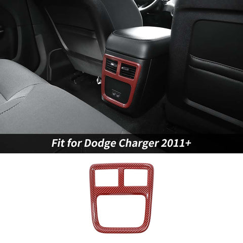 Interior Rear Air Outlet Vent Trim Cover Frame For Dodge Charger/Chrysler 300C 2011+ Accessories | CheroCar