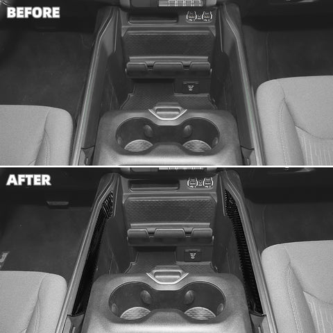 For 2018+ Dodge Ram Armrest Box Inner Side Panel Cover Trim