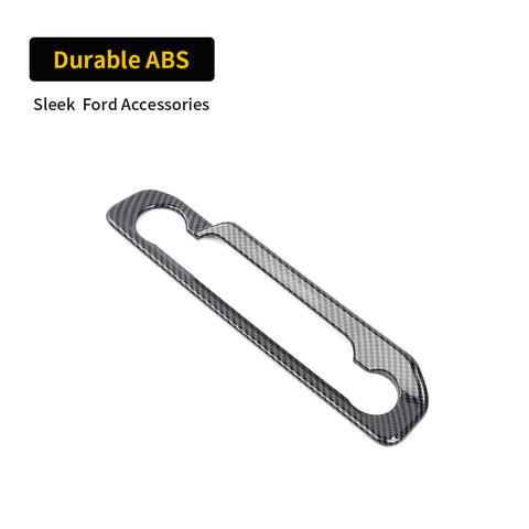 For 2024+ Ford Mustang Interior Center Console Air Conditioning Control Panel Decal Trim Cover