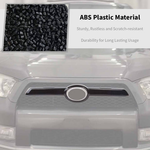 For 2010-2013 4Runner Front Grille Cover Trim Molding Strip Emblem Frame Decor