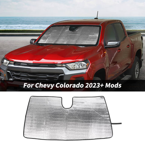 For 2023+ Chevy Colorado/GMC-CANYON Front Windshield Sun Shade Visor