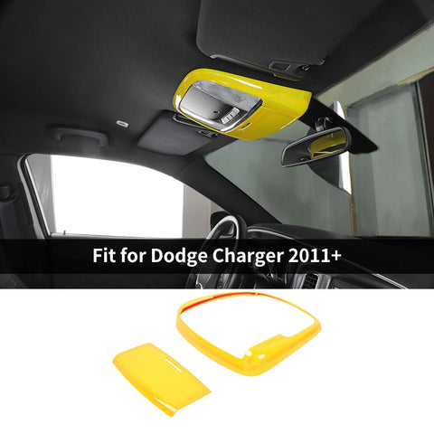 Front Reading Light Cover Lamp Trim Bezel For Dodge Charger/Durango/300C 2011+ Accessories | CheroCar