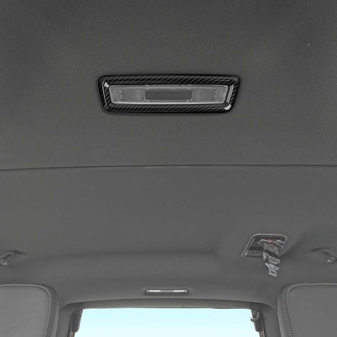 Rear Roof Reading Light Trim Cover For Chevy Suburban 2020+/Tahoe/GMC YUKON 2021+ Carbon Fiber Accessories | CheroCar