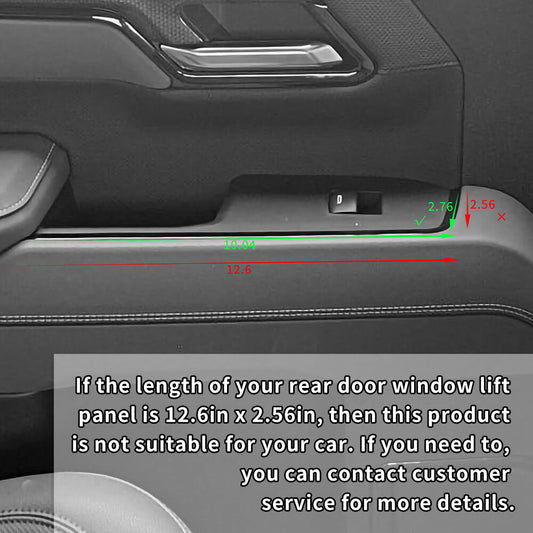 For 2019-2021 Chevy Silverado/ GMC SIERRA Window Lift Switch Panel Trim