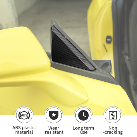For 2016+ Chevy Camaro Exterior Front Triangle A Pillar Panel Trim