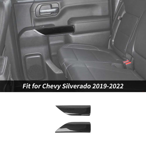 For 2019-2022 Chevy Silverado/GMC Sierra Interior Rear Car Door Panel Trim Cover