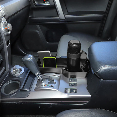 For 2010-2023 4Runner Center Console Gear Shift Side Storage Box Organizer