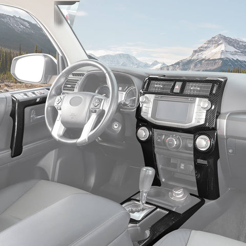 For 2010-2019 Toyota 4Runner 8 x Interior Set Dash Decor Panel Cover Trims Kit