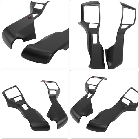 For 2010-2023 Toyota 4Runner Steering Wheel Cover Decor Trim Bezel Frame