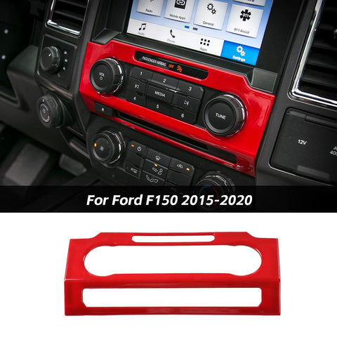 Interior Trim Full Set Available Separately Red For Ford F150 2015-2020 Accessories | CheroCar