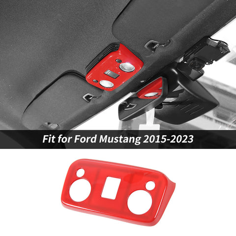 For Ford 2015-2023 Mustang Reading Light Panel Front Lamp Trim Cover