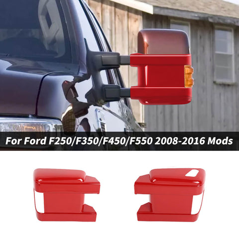 For 2008-2016 Ford F250/F350/F450/F550 Side Rearview Mirror Shell Trim Cover
