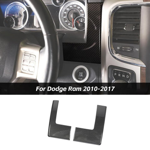 Side Dashboard Panel Cover Trim For Dodge Ram 2010-2017 Accessorie | CheroCar