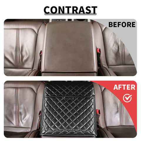 For 2015-2020 Ford F150 Center Console Armrest Box Pad Lether Cover