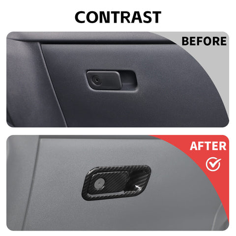 For 2024+ Ford Mustang Co-pilot Armrest Storage Box Switch Cover Trim