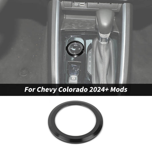 For 2024+ Chevy Colorado Four-wheel Drive 4WD Knob Adjustment Mode Ring Trim Cover