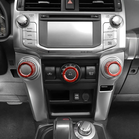 For 2010-2023 Toyota 4Runner Air Conditioner Switch Knob Ring Cover