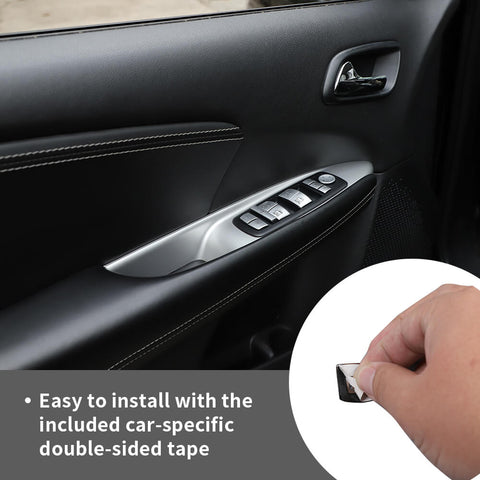 For 2010+ Dodge RAM/2011+ Charger/Durango Window Lift Switch Button Cover Trim