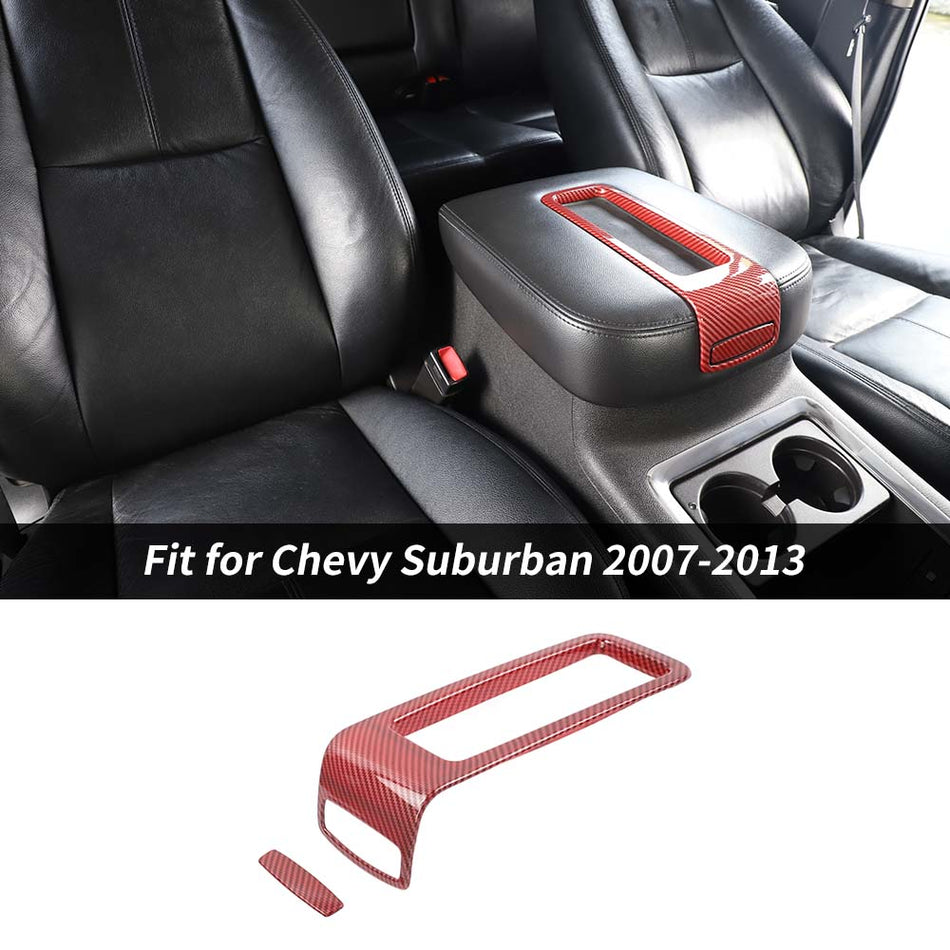For 2007-2013 Chevy Silverado/Suburban/ Avalanche/Tahoe & GMC Sierra/Yukon Armrest Storage Box Trim Cover