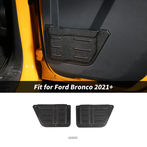 For 2021+ Ford Bronco Front/Rear Door Pockets Storage Box Organizer Net Tray Case