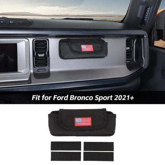 For 2021+ Ford Bronco/Bronco Sport Multi-functional Storage Bag Car Universal US Flag