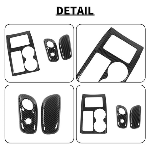 For 2009-2014 Ford F150 Raptor Central Console Gear Shift Panel Cover Trim